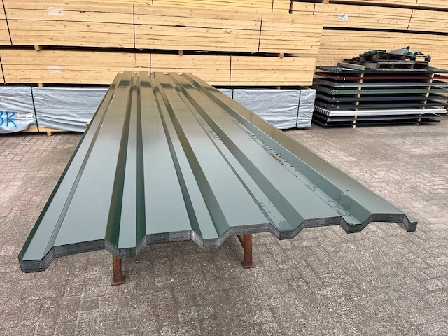 Partij dakplaten 450x110 cm 41 stuks nieuw - afbeelding 1 van  1