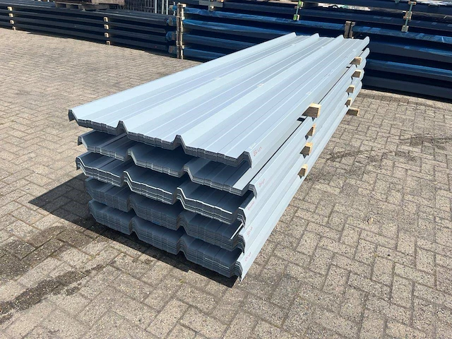 Partij dakplaten 5000x1100mm 40 stuks nieuw - afbeelding 1 van  1