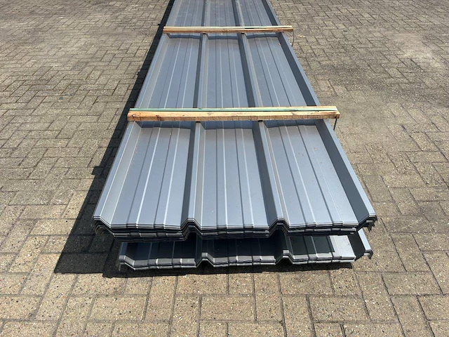 Partij dakplaten 6000x1100mm 25 stuks nieuw - afbeelding 1 van  1