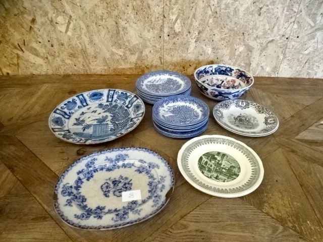 Partij decoratieve borden - afbeelding 1 van  5