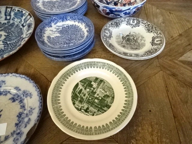 Partij decoratieve borden - afbeelding 4 van  5