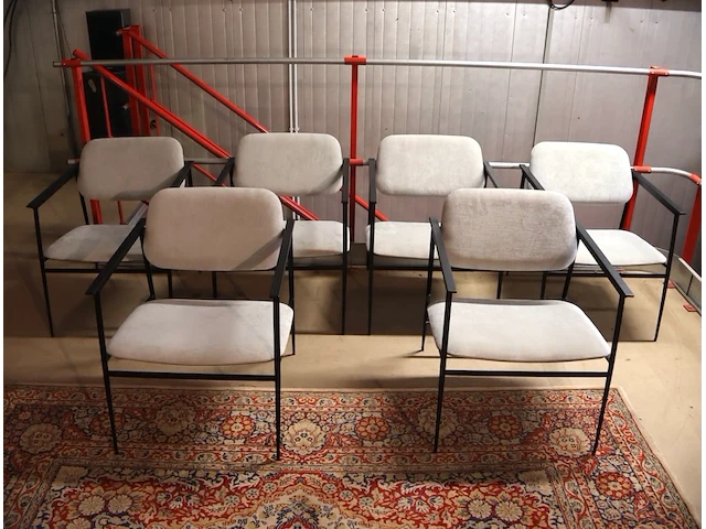 Partij design stoelen ethnicraft x6 - afbeelding 1 van  6
