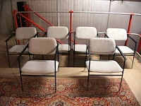 Partij design stoelen ethnicraft x6 - afbeelding 1 van  6