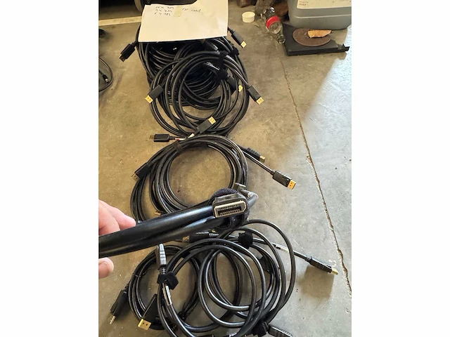 Partij displayport kabels (25x) - afbeelding 1 van  3