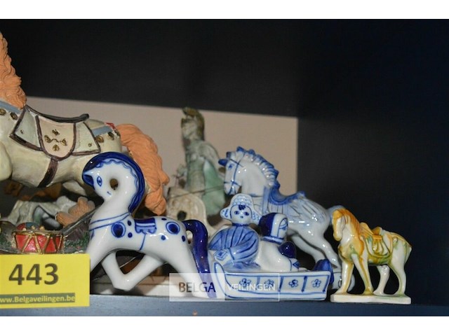 Partij div beeldjes van paarden - afbeelding 3 van  4