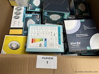 Partij div. elektro, (zonder pallet)