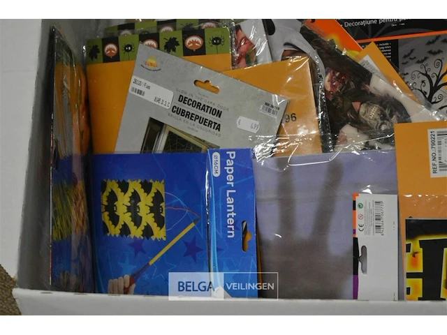 Partij div halloween doeken en deco - afbeelding 2 van  6