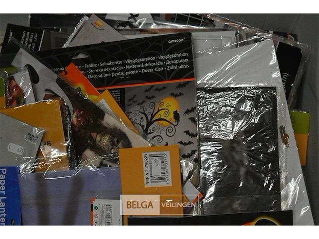 Partij div halloween doeken en deco - afbeelding 3 van  6