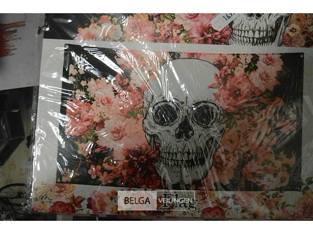 Partij div halloween doeken en deco - afbeelding 6 van  6