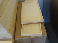 Partij div houten decoratie bakjes - afbeelding 6 van  11