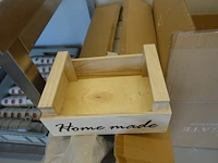 Partij div houten decoratie bakjes - afbeelding 11 van  11
