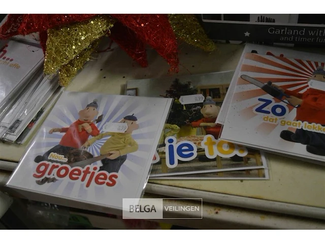 Partij div kaarten en kerstdeco - afbeelding 4 van  5