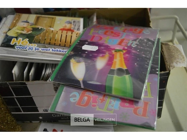 Partij div kaarten en kerstdeco - afbeelding 5 van  5