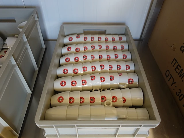 Partij div koffie/thee potjes - afbeelding 7 van  7