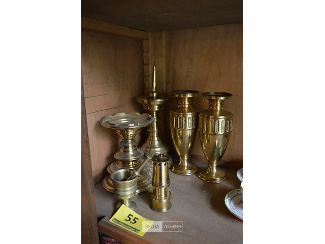 Partij div koperwerk - afbeelding 1 van  4