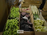Partij div plastic bloemen - afbeelding 2 van  5
