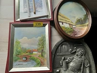 Partij div schilderijen - afbeelding 1 van  5