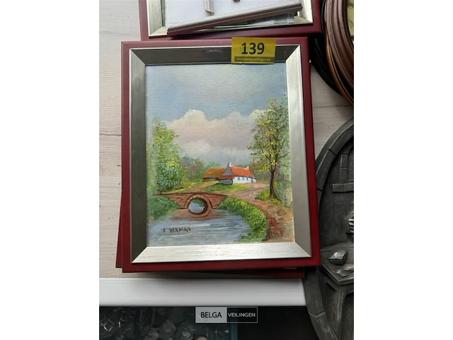 Partij div schilderijen - afbeelding 4 van  5