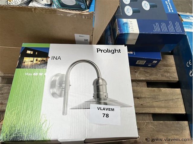 Partij div. verlichting, (zonder pallet) - afbeelding 1 van  4