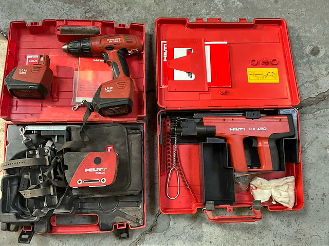 Partij divers gereedschap en toebehoren hilti - afbeelding 1 van  4