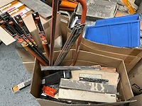 Partij divers gereedschap en toebehoren