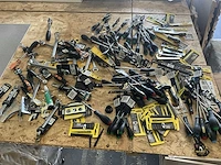 Partij divers handgereedschap stanley cosmos