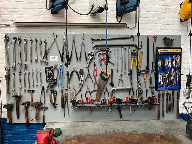 Partij divers handgereedschap - afbeelding 1 van  11