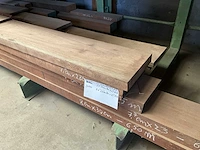 Partij divers hout, wo redwood, meranti - afbeelding 4 van  12