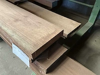 Partij divers hout, wo redwood, meranti - afbeelding 7 van  12