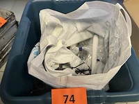 Partij divers kaarshouders en kaarsen - afbeelding 2 van  3