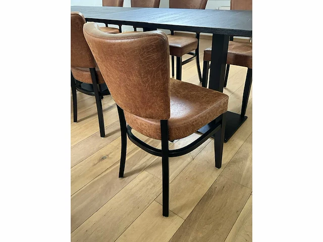 Partij divers restaurant/bistro zitmeubilair satelliet - afbeelding 2 van  10