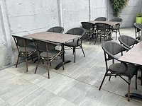 Partij divers terras-/bistro zitmeubilair de arend - afbeelding 1 van  8