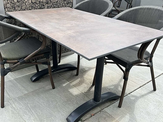 Partij divers terras-/bistro zitmeubilair de arend - afbeelding 2 van  8