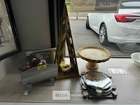 Partij diverse - krantenrek, kaars, fotokaders,.. - afbeelding 1 van  6