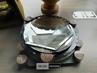 Partij diverse - krantenrek, kaars, fotokaders,.. - afbeelding 4 van  6