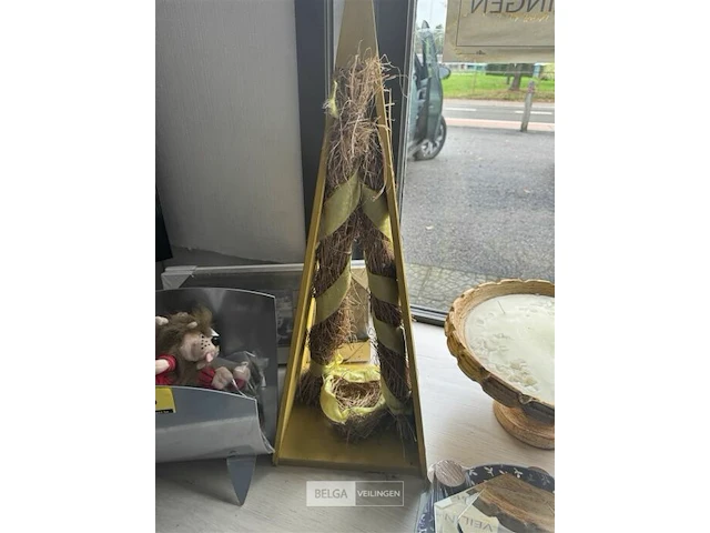 Partij diverse - krantenrek, kaars, fotokaders,.. - afbeelding 5 van  6