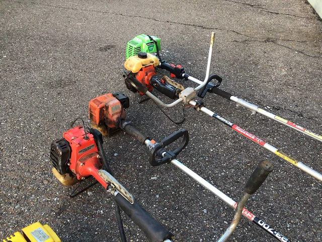 Partij diverse benzine bosmaaiers (6x) - afbeelding 8 van  9