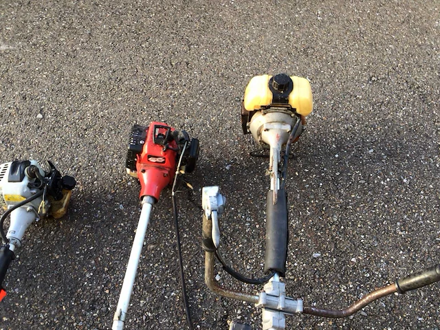 Partij diverse benzine bosmaaiers (7x) - afbeelding 7 van  8