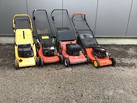 Partij diverse benzine grasmaaiers (4x) - afbeelding 1 van  6