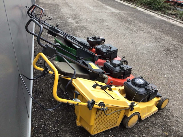 Partij diverse benzine grasmaaiers (4x) - afbeelding 6 van  6