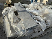 Partij diverse blauwsteen tegels - afbeelding 3 van  5