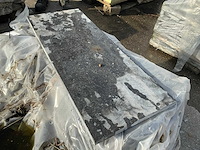 Partij diverse blauwsteen tegels - afbeelding 4 van  5