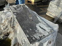 Partij diverse blauwsteen tegels - afbeelding 5 van  5