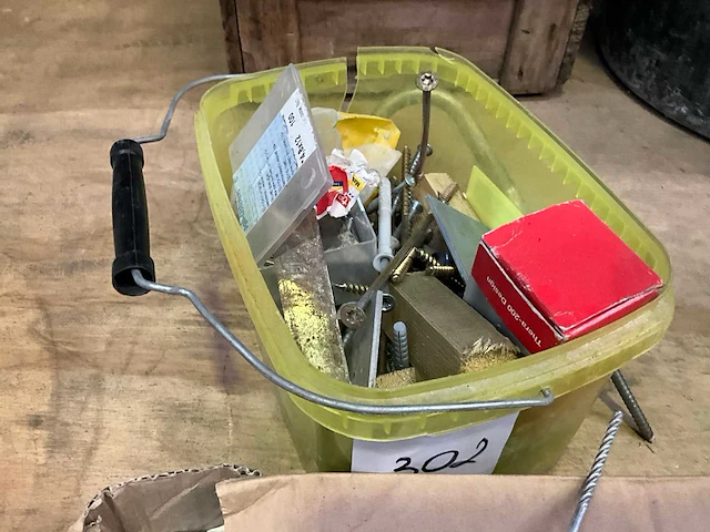 Partij diverse bouw- en bevestigingsmateriaal - afbeelding 2 van  7