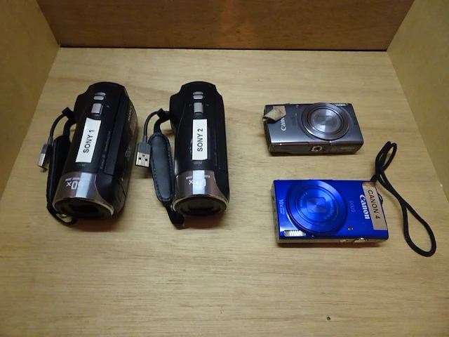 Partij diverse camera's - afbeelding 5 van  9