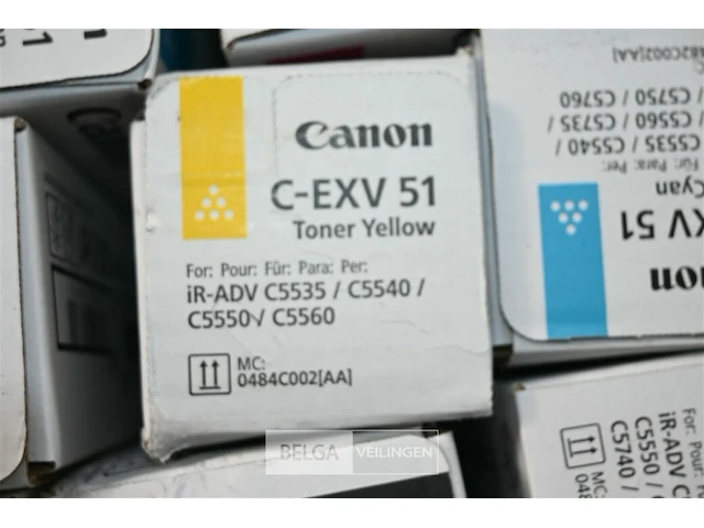Partij diverse canon toners - afbeelding 5 van  9