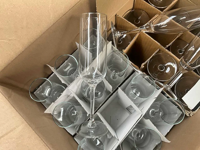 Partij diverse champagneglazen (25x) - afbeelding 2 van  6