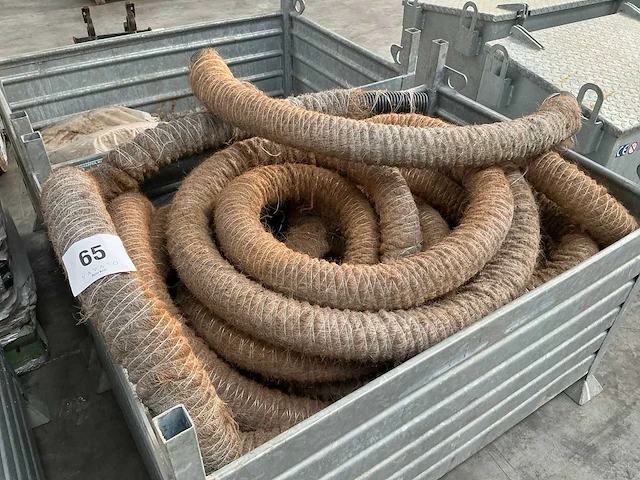 Partij diverse drainagebuizen/flexibele pvc buizen - afbeelding 1 van  4