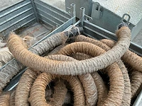 Partij diverse drainagebuizen/flexibele pvc buizen - afbeelding 2 van  4
