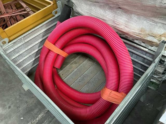 Partij diverse drainagebuizen/flexibele pvc buizen - afbeelding 4 van  4
